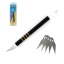 CUSHION GRIP CUTTING KNIFE & 5 blades