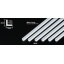 Clear Plastic Beams 3mm L *6