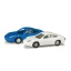 1/160 N-passenger cars set Porsche 911, blue/white Content: 2 pcs HERPA