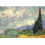  PIATNIK 1000pcs Puzzle "Van Gogh's Wheat Field with Cypresses"