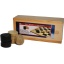 32mm Wooden Checkers Pieces 2x20pcs in a wood case