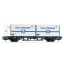Flatcar w/2x Containers DR IV