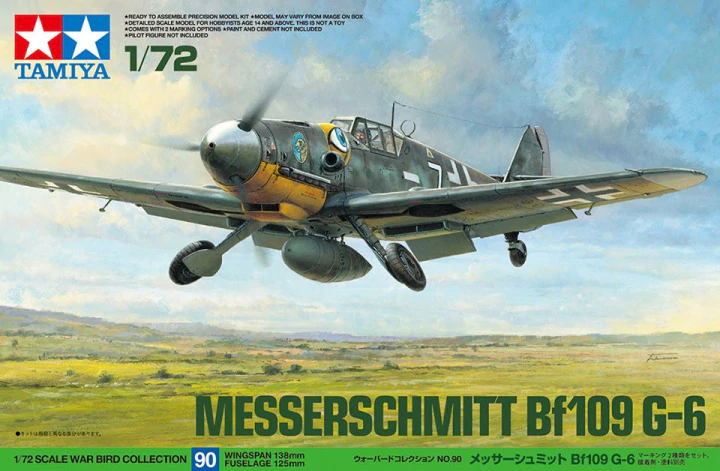 1/72 TAMIYA Messerschmitt Bf109 G-6